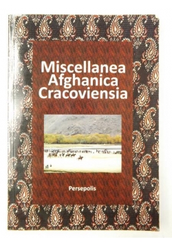 Miscellanea Afghanica Cracoviensia