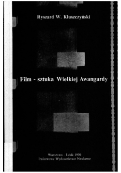 Film sztuka Wielkiej Awangardy