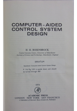 Computer-aided control system design