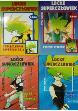Locke Superczłowiek ,zestaw 4 książek