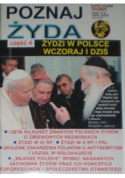 Żydzi w Polsce wczoraj i dziś Część 4