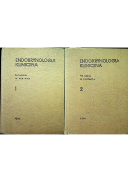 Endokrynologia kliniczna 2 tomy