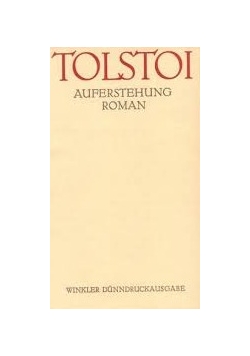 Auferstehung  Roman