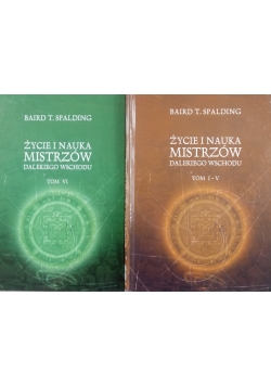 Życie i nauka mistrzów dalekiego wschodu ,zestaw 2 książek