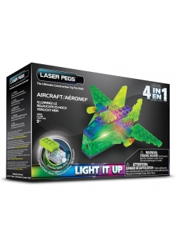Klocki laser pegs 4 w 1 Aircraft