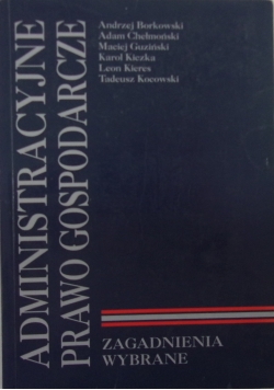 Administracyjne prawo gospodarcze
