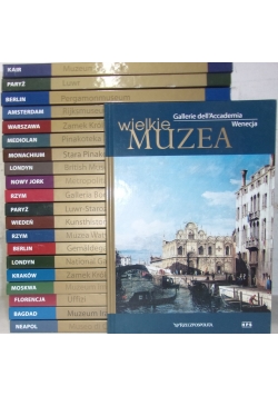 Wielkie muzea. Zestaw 21 książek