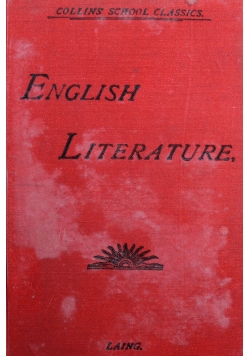 A history of  English literature ok 1905 r