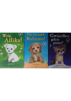 Gwiazdko gdzie jesteś/Wróć Alfiku!/Na ratunek Refiemu!, zestaw 3 ksiązek