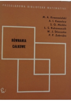 Równania całkowe