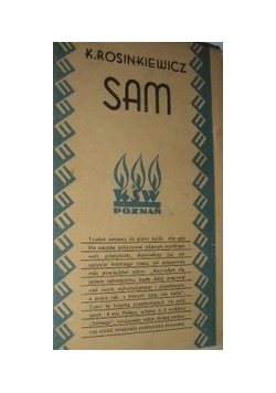 Sam powieść,1939r.