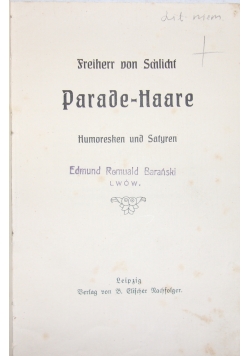 Parade - Haare, 1909 r.