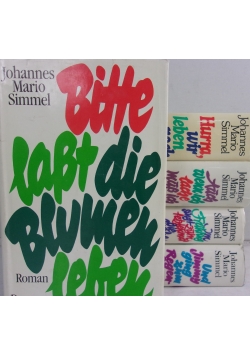 Johannes Mario Simmel zestaw 5 książek