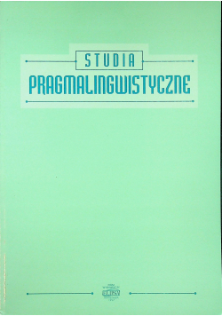 Studia pragmalingwistyczne