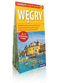 Comfort!map&guide XL Węgry 2w1 plan miasta