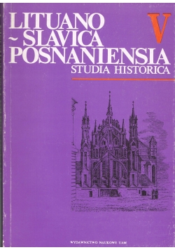 Lituano slavica posnaniensia V