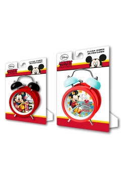Zegarek metalowy budzik Mickey