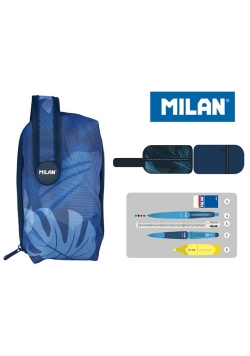 Multipiórnik Milan owalny mini z 1 piórnikiem Botanic