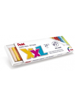 Kredki Pastele XXL 24 kolory PENTEL