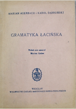 Gramatyka Łacińska 1950 r.