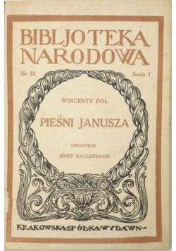 Pieśni Janusza, 1921 r.