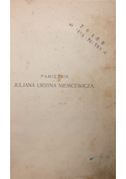 Pamiętnik o czasach Księztwa Warszawskiego,1902r.