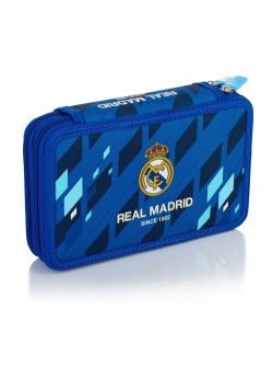 Piórnik podwójny z wyposażeniem Real Madrid Color 4