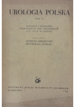 Urologia polska, Tom VI