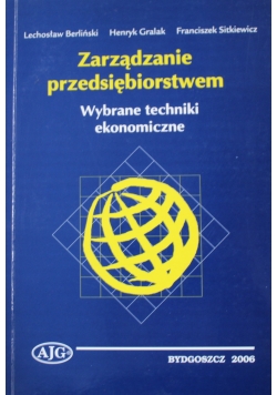 Zarządzanie przedsiębiorstwem