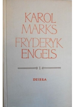 Karol Marks Fryderyk Engels dzieła tom 1