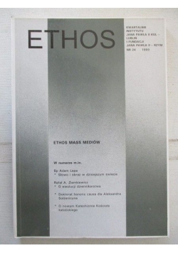 Ethos, kwartalnik, nr 24, 1993 r.
