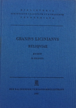 Granivs Licinianvs Reliqviae