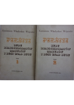 Pieśni  ludu Białochrobatów Mazurów i Rusi znad Bugu, Tom I-II