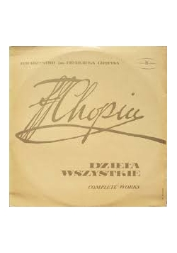 Chopin , płyta winylowa