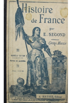 Historie de France ok 1921 r.