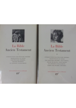 La Bible Ancien Testament, tom I-II