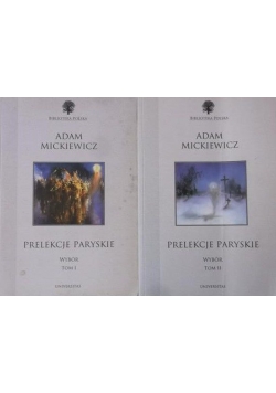 Prelekcje paryskie. Wybór, Tom I-II