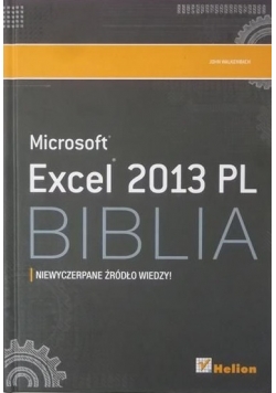Microsoft Excel 2013 PL Biblia