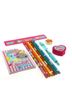 NUM NOMS Duży zestaw artykułów papierniczych