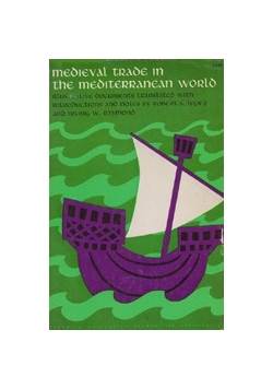 Medieval trade in the mediterranean world