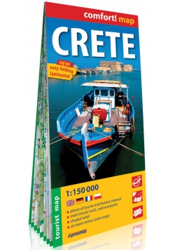 Kreta Crete laminowana mapa turystyczna 1:150 000