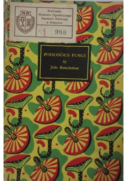 Poisonous Fungi, 1945