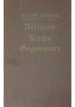 Religion Kirche Gegenwart,  1925 r.