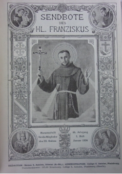 Sendbote des Hl. Franziskus, 1934 r.