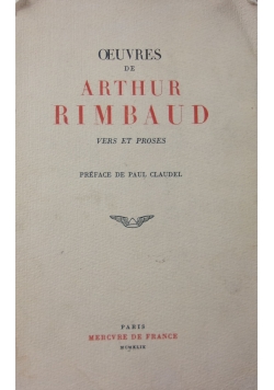 Oeuveres de Arthur Rimbaud, 1949 r.