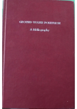 Ground Water Pollution