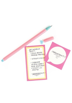 Długopisy Żelowe Słodkie Serduszka, Love Notes, 4 długopisy