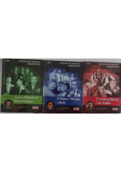 Kolekcja Polskich Kabaretów, zestaw 3 płyt DVD