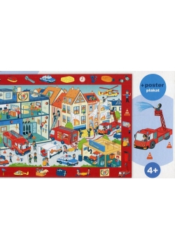 Puzzle 70 Obserwacyjne Odwiedzamy remizę strażacką