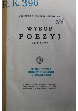Wybór poezyj 1919 r